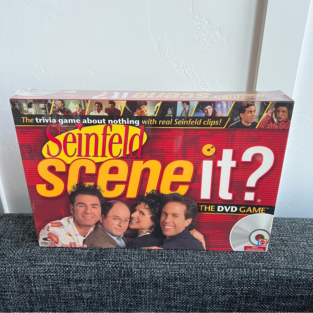 NIB Seinfeld Scene It? DVD Trivia Board Game